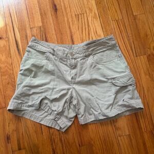 Women's North Face Tan Khaki Shorts Size 12
